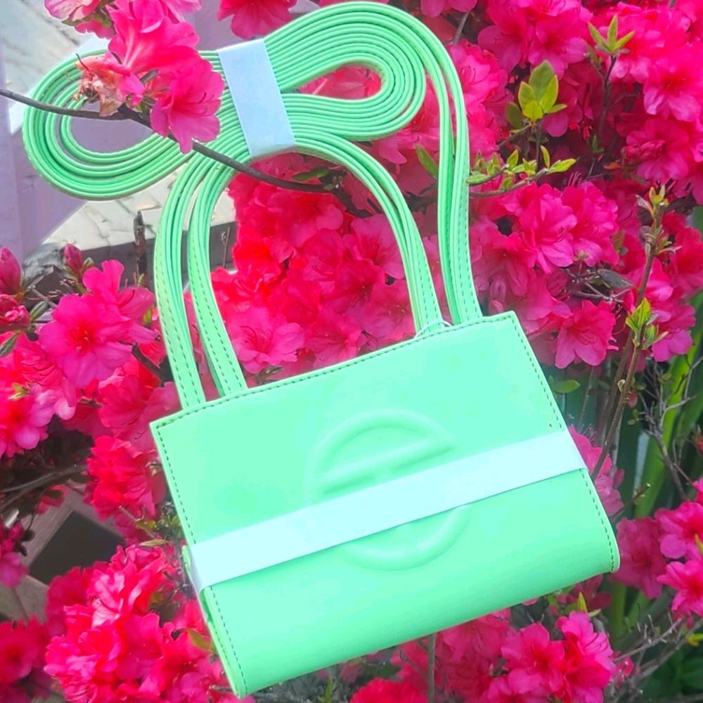 Double Mint Telfar Small shopping bag